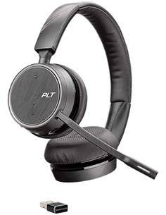 PLANTRONICS Auricular Estereo Bluetooth VOYAGER 4220 UC USB A con Dongle USB para PC/Mac