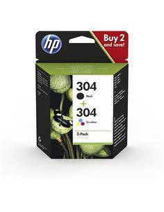HP Tinta Pack de 2 304 Negra+ 304 Color