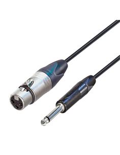 DCU Cable Audio Pro XLR/H Neutrik a Jack/M 6.3MM 0.5 Mtrs