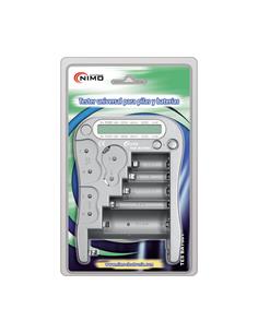 Nimo comprobador universal de pilas/baterias BAT001
