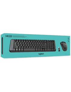 LOGITECH Teclado Compacto + Raton Inalambrico MK220