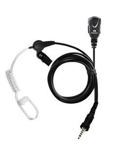 KOMUNICA Micro Auricular PWR-TUB-VX7 Rizado Transparente Para Yaesu/Alinco 1 jack rosca