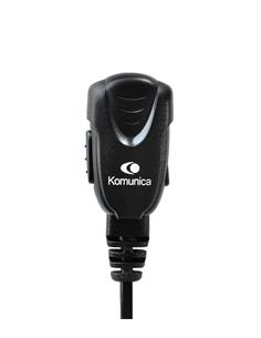 KOMUNICA Micro Auricular PWR-TUB-VX7 Rizado Transparente Para Yaesu/Alinco 1 jack rosca