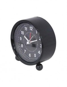 Reloj Despertador con patas Blanco/Negra
