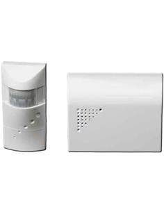 EDM Detector de Movimiento Timbre Y Alarma 120º Hasta 80mtrs