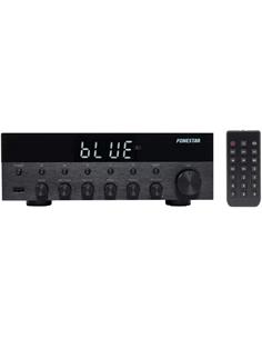 FONESTAR Amplificador Estereo AS-1515 Bluetooth,Usb,Mp3,Radio Fm 15+15W RMS