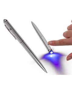 Boligrafo de Plastico SPY Pen Con Luz Ultravioleta, Pilas de Boton