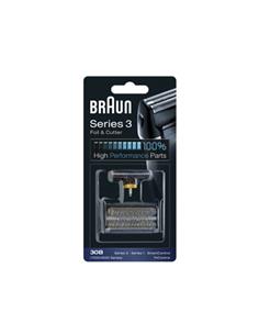 BRAUN Repuesto Hojilla Y Cuchillo 30B Para Afeitador Series 3 7000/4000