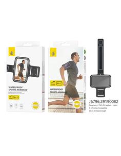 ONEPLUS Banda Deportiva Brazalete Negra Para Moviles 5"-5.7", waterproof.