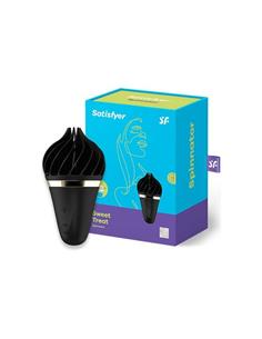SATISFYER Sweet Treat Estimulador Dorado Negro