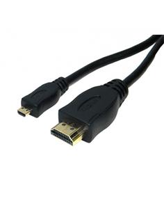 DCU Cable Micro Hdmi a Hdmi 1.4 M/M 0.5mtrs Negro 30501510