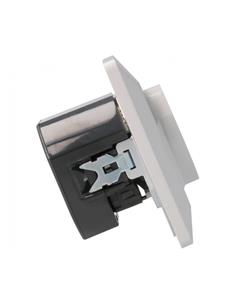ARCAS Enchufe Schuko MEL079 De Empotrar 16Am+2xUsb Blanco