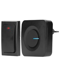 ALECTO Timbre Inalambrico 36 Melodias 200Mtrs Negro ADB30ZT HOG086NG