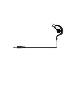 JETFON Auricular Soporte Oreja Cable Liso JR-EH5-3.5 Jack 3.5mm Mono