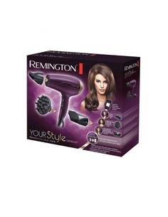 REMINGTON Secador De Pelo 2300W Con Accesorios Azul D5219