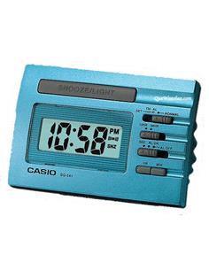CASIO Reloj Despertador Digital Mod DQ-541D Azul