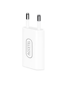 ACCETEL Cargador Red Usb 1Amp Blanco AC120