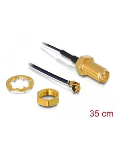DELOCK Adaptador RP SMA Jack a MHF 88379