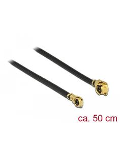 DELOCK Cable Antena MHF 1.13 Impedancia 50Ohm 50Cms 89651