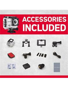 AGFAPHOTO Camara De Accion REALIMOVE AC5000 12Mpx,Pantalla LCD Wifi,Carcasa Impermeable TRUE 720P