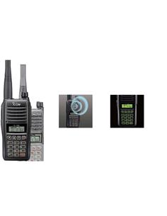 ICOM Emisora Banda Aerea VHF IC-A16E 6W IP67