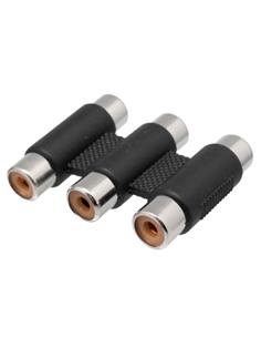 EUROCONNEX Adaptador 3xRCA H/H 3273