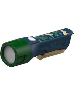 LEDLENSER Linterna KIDBEAM4 Con Clip Verde