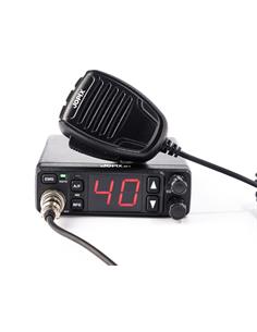 JOPIZ Emisora Mobil AP-7 CB/27 40 Canales 4W kit con antena de regalo para coche magnetica