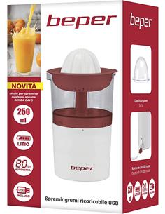 BEPER Exprimidora Recargable Usb 5V P102EST100 250Ml