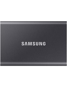 SAMSUNG Disco Duro Externo SSD 2Tb T7 Gris Con Tipo C MU-PC2T0T/WW