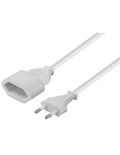 NIMO WIR127 Cable Extensor Corriente Europeo 3mtrs Blanco