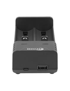 NIMO Cargador de Baterias de Ion-Litio 18650 por USB para 2  CAR400