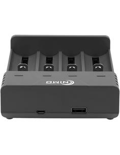 NIMO Cargador de Baterias de Ion-Litio por USB para 4  CAR401