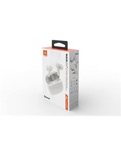 JBL Auricular Bluetooth WAVE 200 TWS Blanco Manos Libres,Con Estuche de Carga 20H