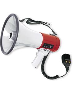 FONESTAR Megafono con Grabador, MF-600SGU 25w USB, Recargable litio