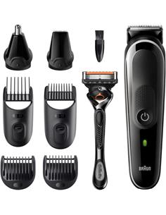 BRAUN Trimming MGK5360 8 en 1 Barba,Pelo Lavable