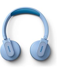 PHILIPS Auricular Casco Bluetooth Para Niños TAK4206 Azul