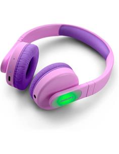 PHILIPS Auricular Casco Bluetooth Para Niños TAK4206 Rosa