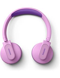 PHILIPS Auricular Casco Bluetooth Para Niños TAK4206 Rosa