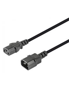 NIMO Cable Extensor Corriente CPU 1mtrs Negro WIR059