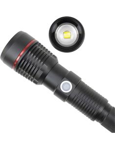 PNI Linterna Led PNI Adventure F450 Recargable 1500 Lumenes 20W Funicon Boost, Con Bateria Para Carg