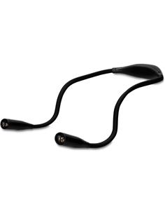 KSIX Lampara de Cuello Para Lectura Recargable Negro NECKLAMP BXLAMP03N