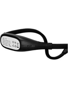 KSIX Lampara de Cuello Para Lectura Recargable Negro NECKLAMP BXLAMP03N