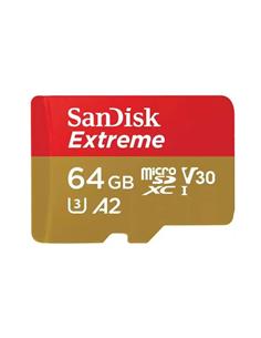 SANDISK Tarjeta Memoria Micro SDHX 64GB Extreme 170MB/667X/4K UHD