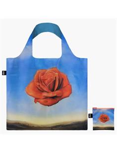LOQI SD.MR Bolsa Plegable Salvador Dali La Rosa Meditativa 50x42Cms/ Hasta 20Kg