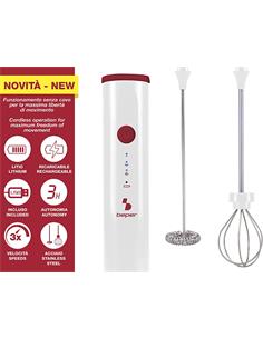 BEPER Espumador Batidor Leche Recargable Con Varilla P102SBA008