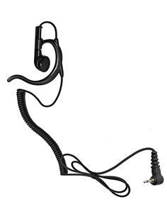 KOMUNICA Auricular PWR-PRO-AUK Negro Rizado Jack 2.5mm KW