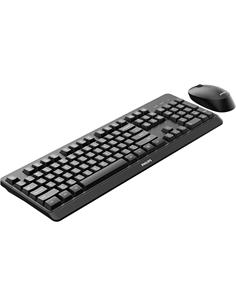PHILIPS Teclado + Raton Inalambrico SPT6307BL  Negro