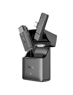 HOCO Microfono Inalambrico Con Receptor Tipo C S31 Negro