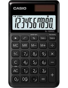 CASIO Calculadora Solar SL-1000SC Negro